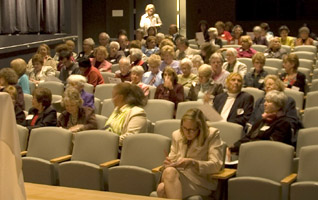 Audience in auditorium